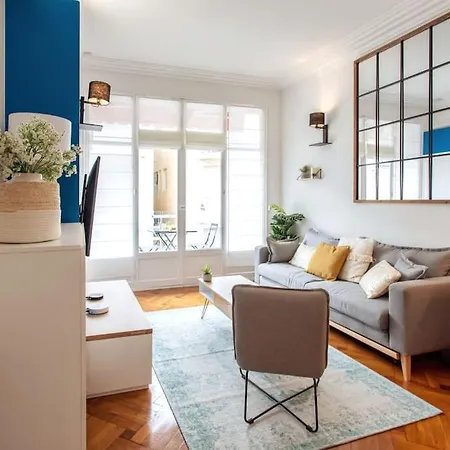 L24 Meyerbeer Promenade 1min Sea & Negresco Ac/balcony Appartement *
