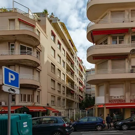 L24 Meyerbeer Promenade 1min Sea & Negresco Ac/balcony Apartment