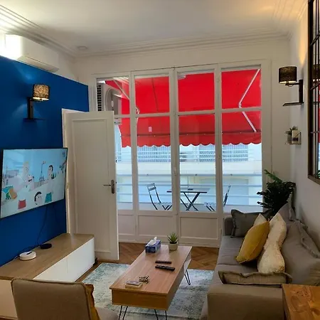 Apartment L24 Meyerbeer Promenade 1min Sea & Negresco Ac/balcony *