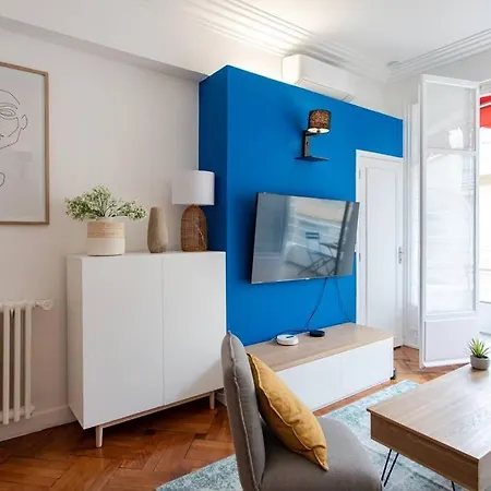 L24 Meyerbeer Promenade 1min Sea & Negresco Ac/balcony Apartment Nice