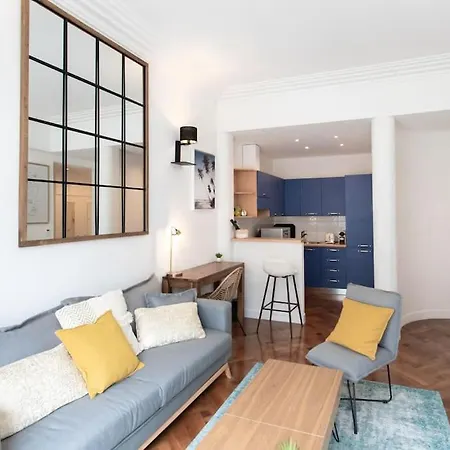 Appartement L24 Meyerbeer Promenade 1min Sea & Negresco Ac/balcony Nice
