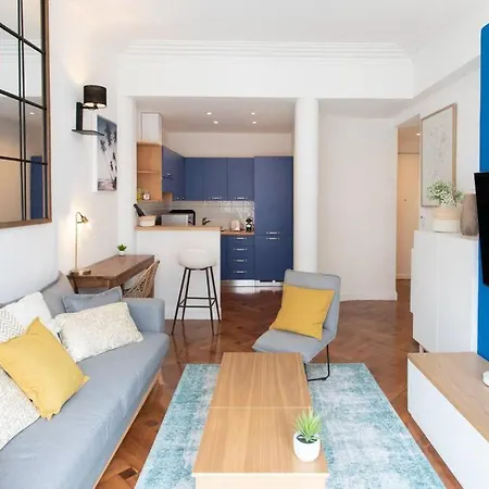 L24 Meyerbeer Promenade 1min Sea & Negresco Ac/balcony *